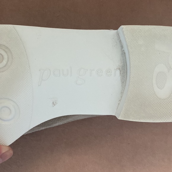 Stylish Paul Green Lace-Up Oxfords w/ Metallic Accents - Size 10 - Picture 8 of 8